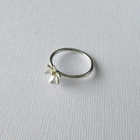 Daisy Collection Silver & Gold Ring