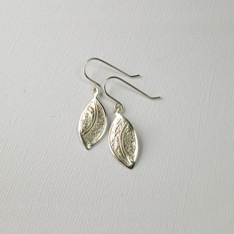 Silver Leaf Collection - Drop Earrings
